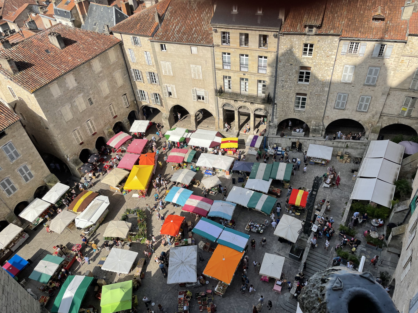 La ville de Villefranche-sur-Rouergue. Crédit Olivier RAZEMON pour DSI