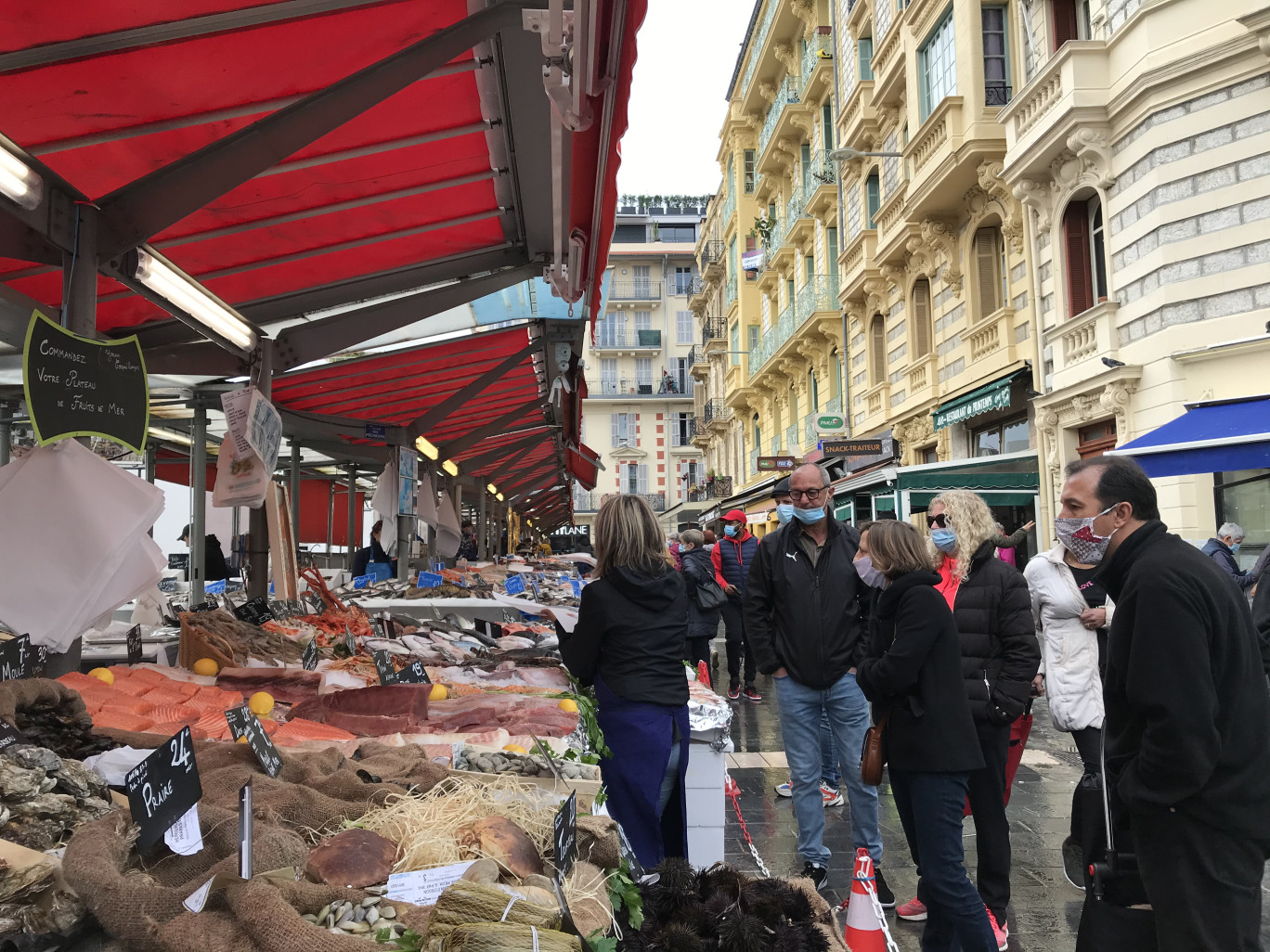 Le marché, un art de vivre à la française. ©  Olivier Razemon