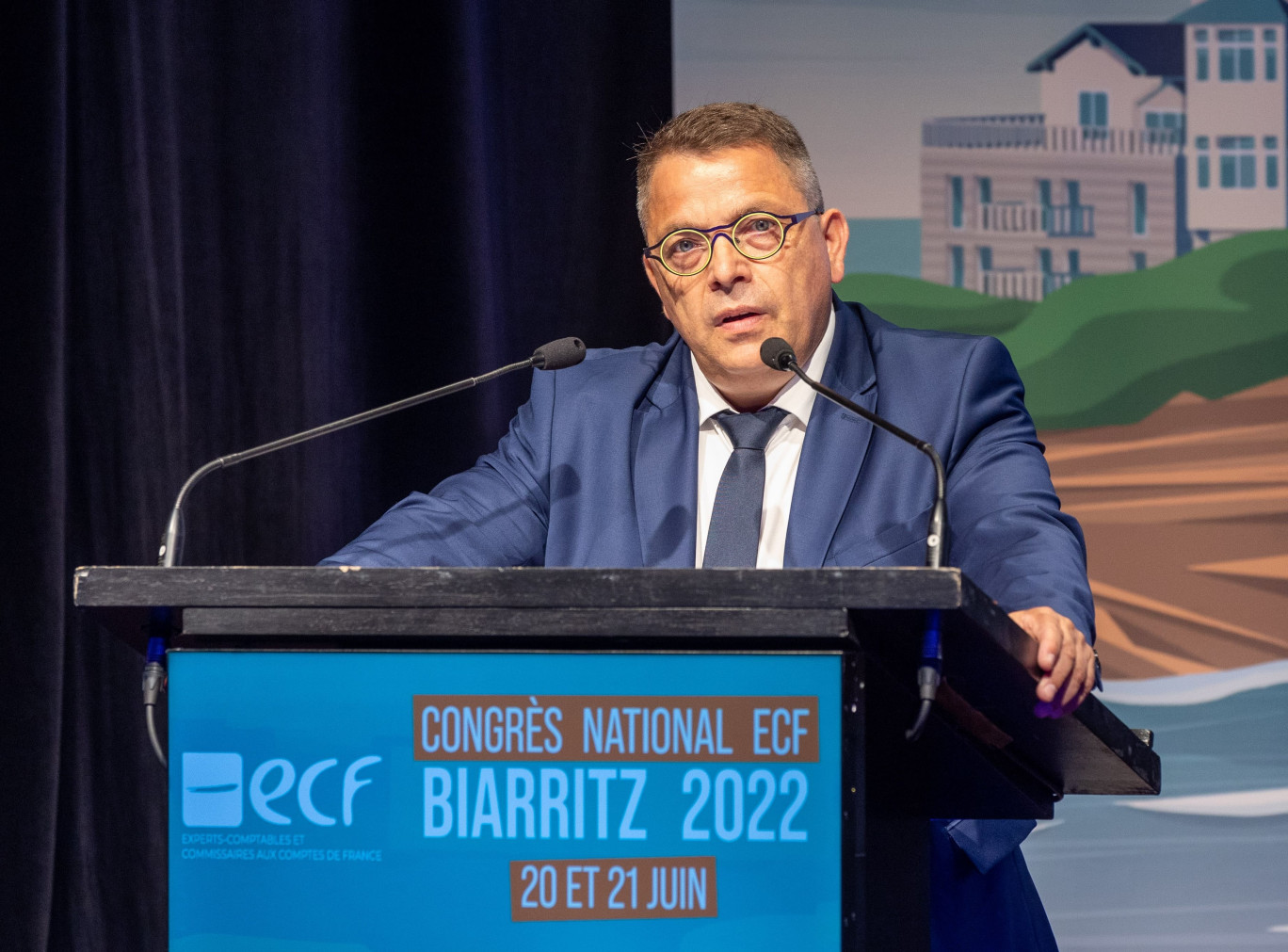 Christophe Sans, président de l’ECF depuis février 2022. ©DR