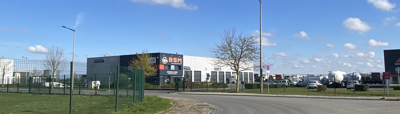 Une vue du site BSM à Vitry-en-Artois.