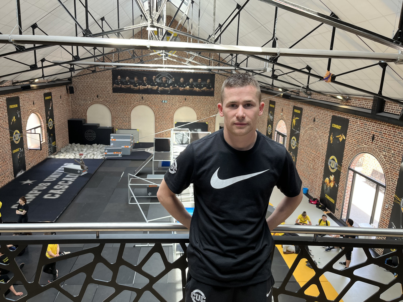 Lucas Dollfus à la tête du Campus Univers Cascade, le plus grand centre de formation de cascadeurs au monde.