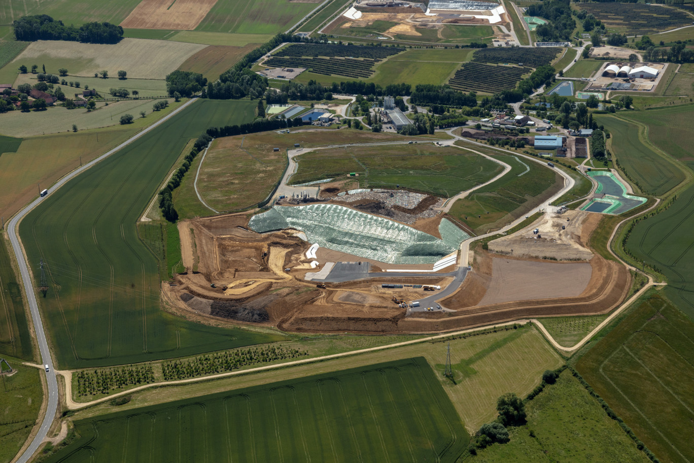 Occupant une ancienne cimenterie, le projet d’ISDD des dièves doit s’intégrer à un écopôle regroupant des activités de valorisation et de traitement de déchets. © Sarpi Mineral France