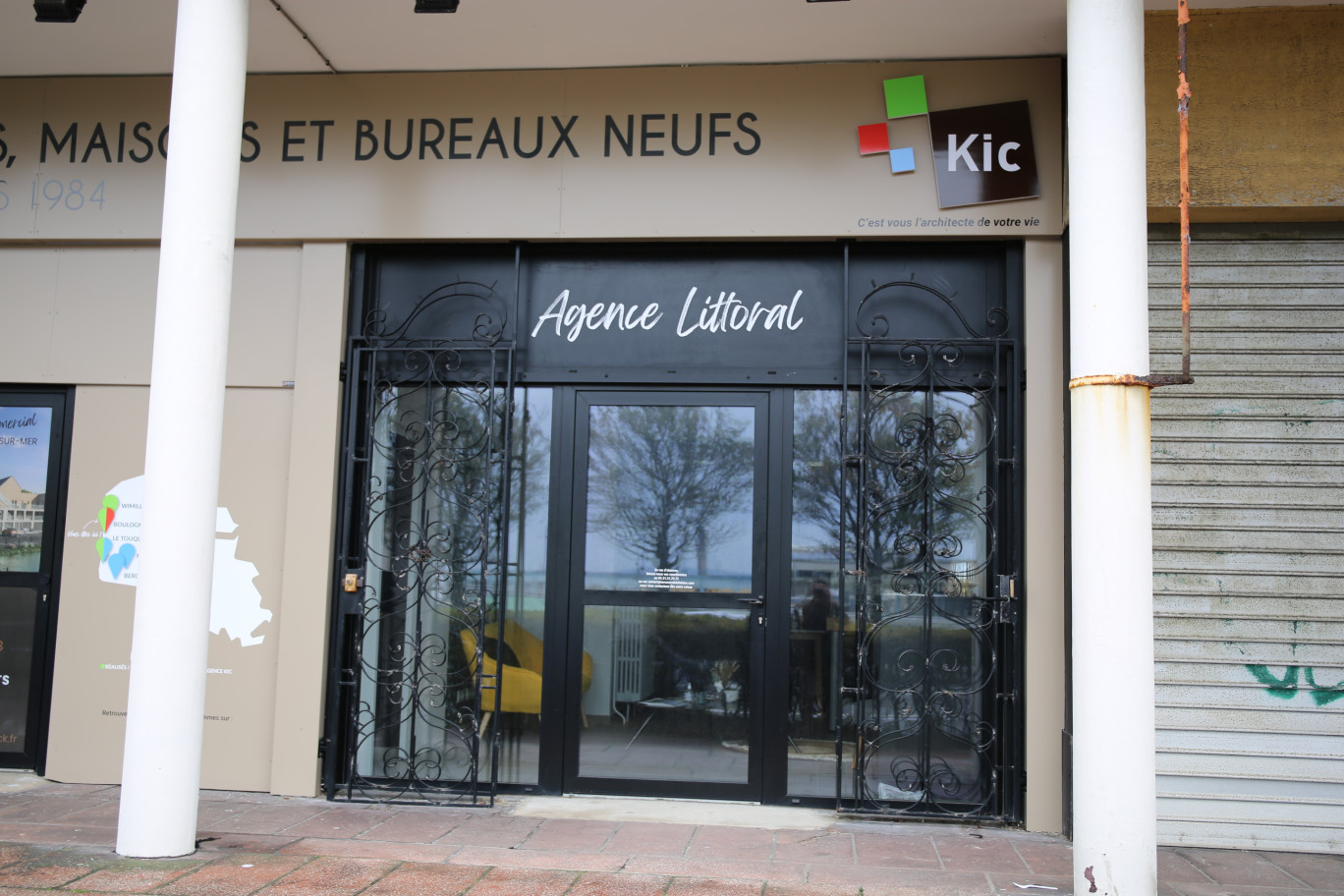 Kieken Immobilier Construction a inauguré son agence à Boulogne-sur-Mer. © Aletheia Press/M.Railane