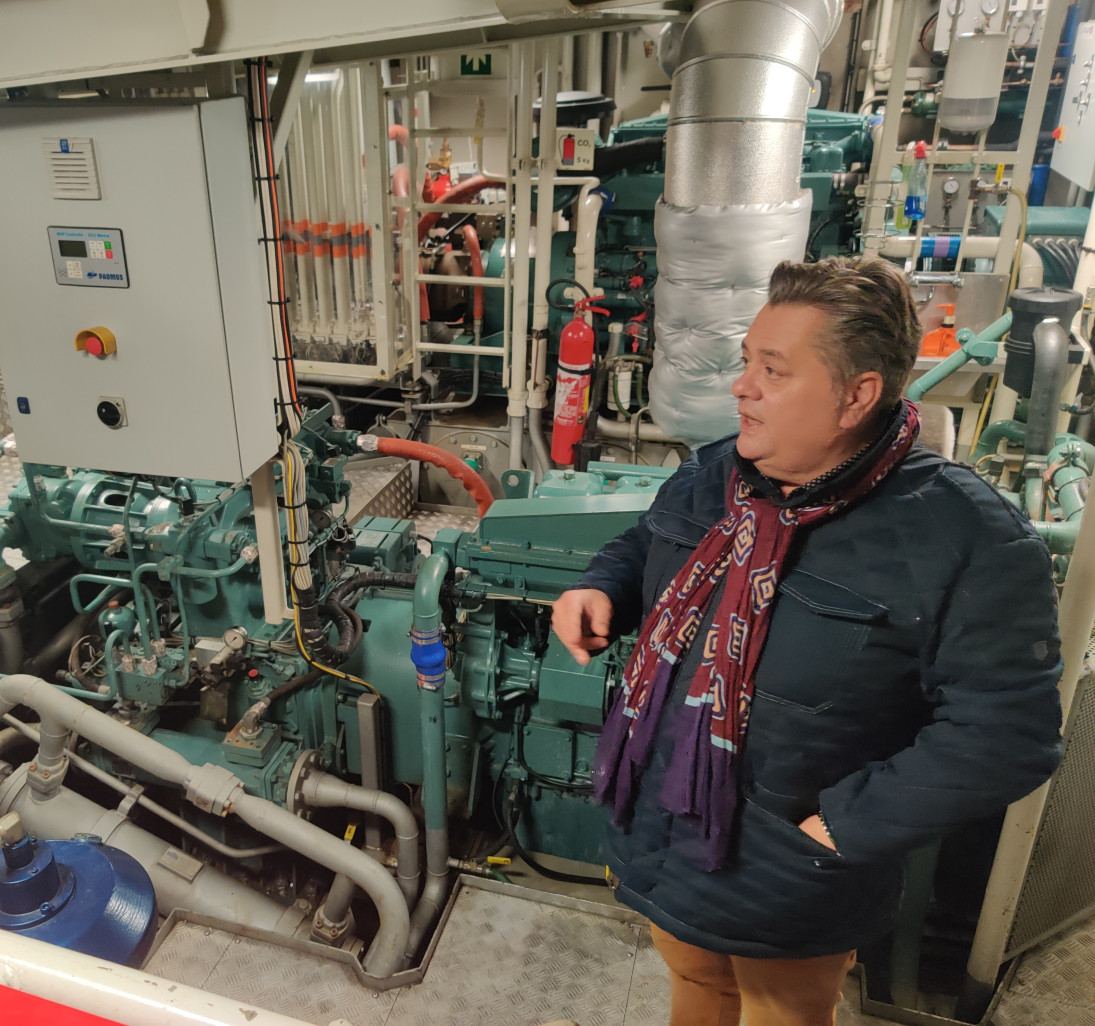 Olivier Leprêtre, président du comité régional des pêches des Hauts-de-France. © CRPMEM Hauts-de-France