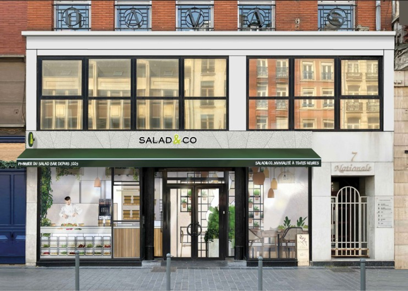 Lille : Salad & Co s'installe rue Nationale