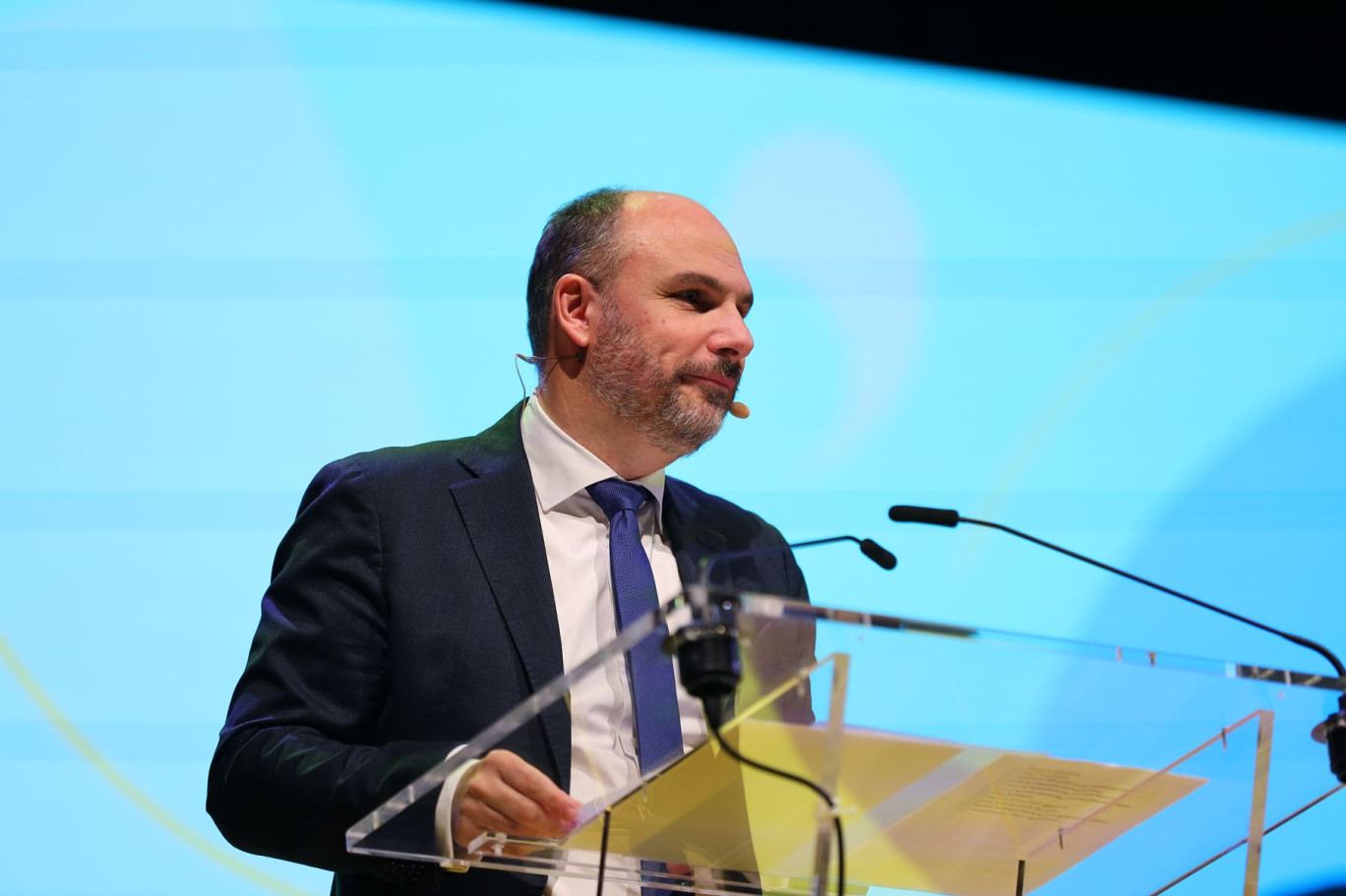 Yannick Ollivier, président de la Compagnie Nationale des Commissaires aux Comptes a interpellé le ministre sur l’accréditation Cofrac, obligatoire pour réaliser les audits de durabilité. © Léonard de Serres