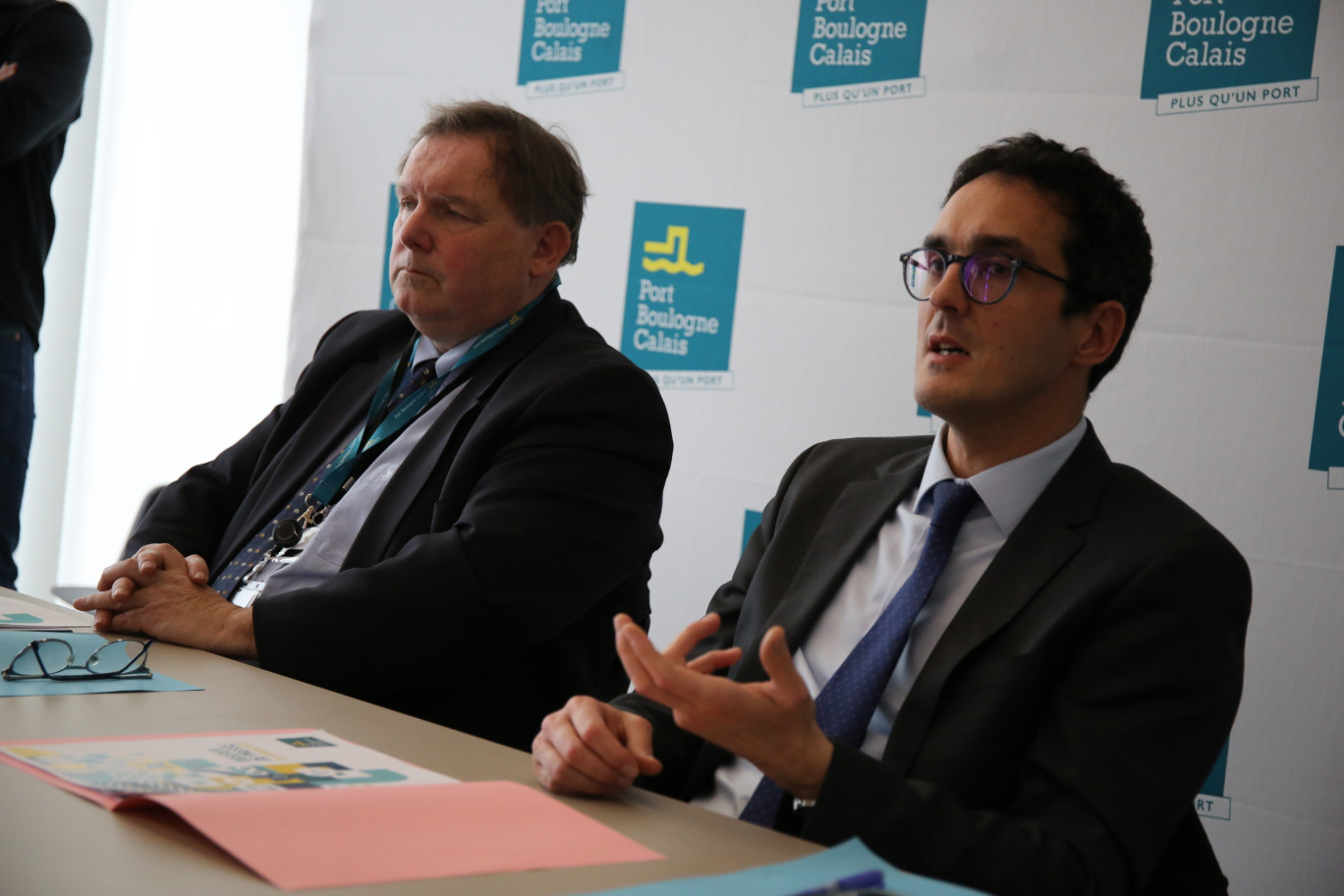 François Lavallée (à gauche), président de la SEPD et Benoît Rochet, directeur général. © Aletheia Press/MR