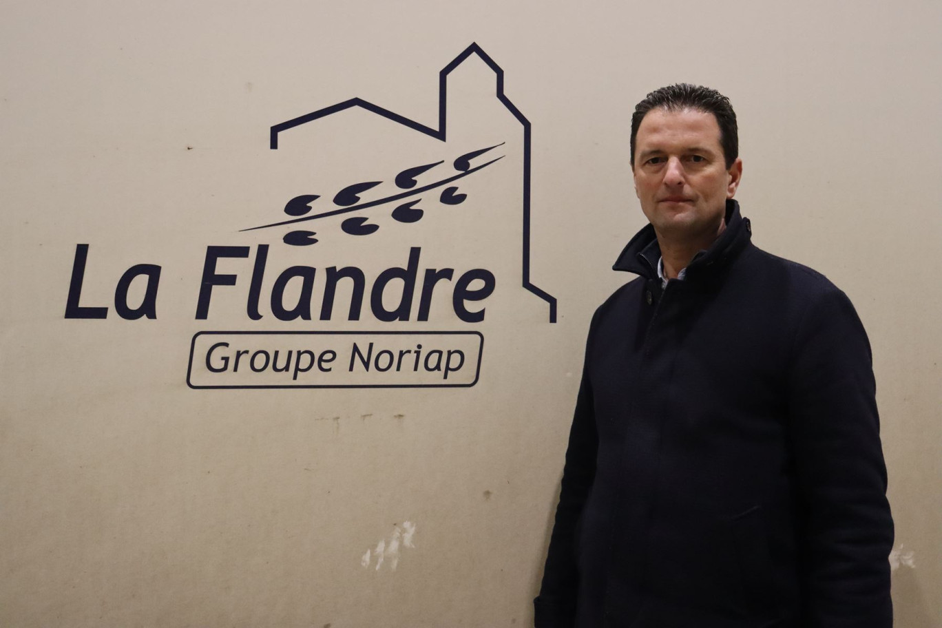 Pierre-Benoit Decool, chef de région ﻿de la coopérative La Flandre. © Aletheia Press/E.Chombart