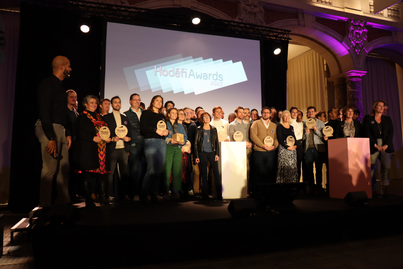 Les lauréats des Hodéfi Awards 2022.