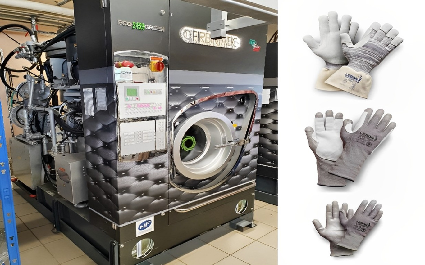Au travers sa blanchisserie industrielle, l’entreprise Agilice Industrie oeuvre pour la décarbonation et s’inscrit dans la politique Rev3 de la région. © Agilice Industrie