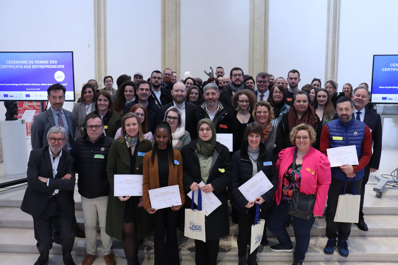 À Douai, 70 entrepreneurs mis à l'honneur par BGE Hauts-de-France