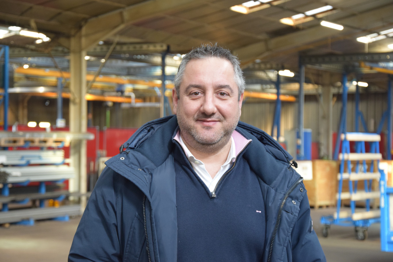 Frank Rodriguez, responsable industriel de Manubob Industrie.