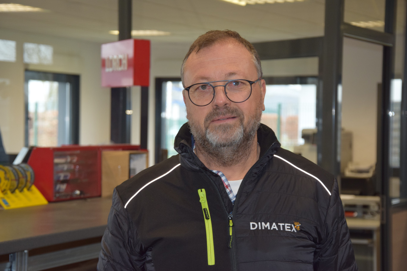 Christophe Livemont, dirigeant de la société Dimatex.