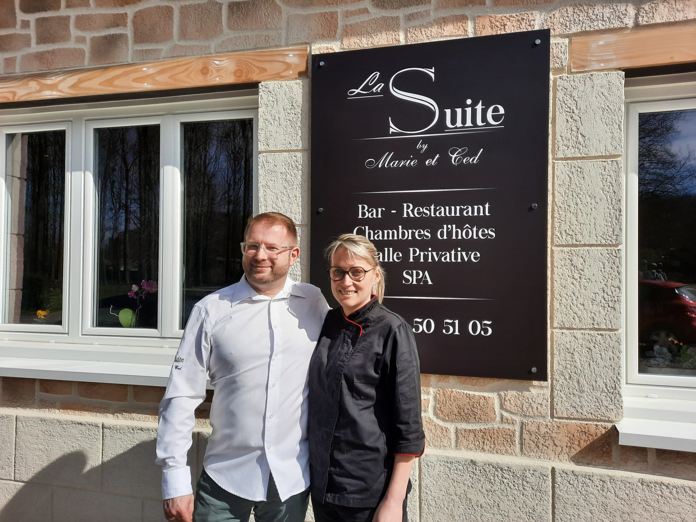 Marie et Cédric Delaleau, fondateurs de «La Suite by Marie et Ced». © Aletheia Press/L.Péron