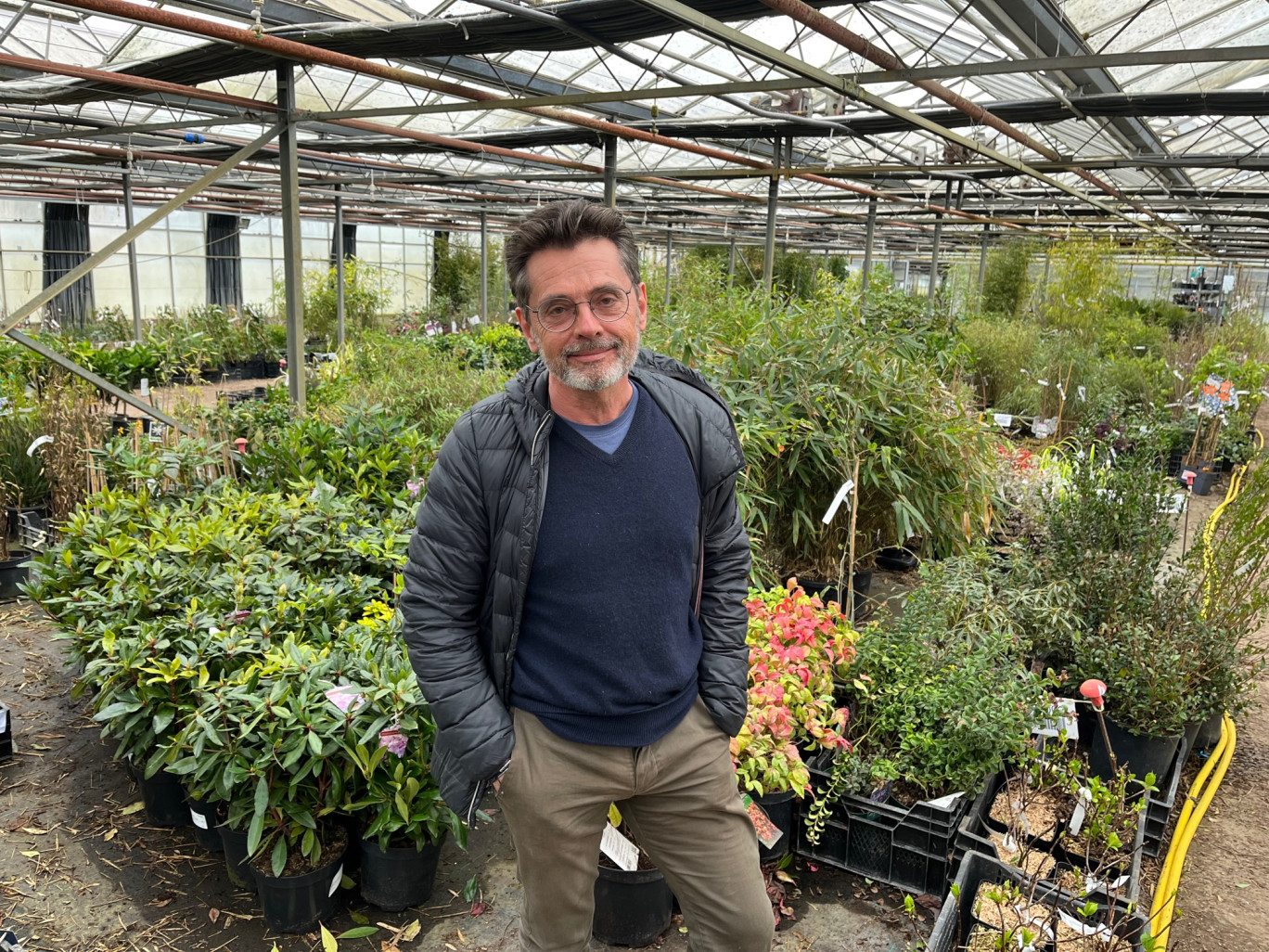 Pascal Griot, directeur de Promesse de Fleur depuis une quinzaine d'années.