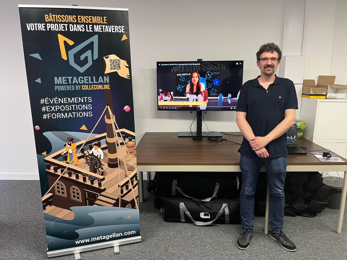 Loïc Schappacher, co-fondateur de Metagellan.