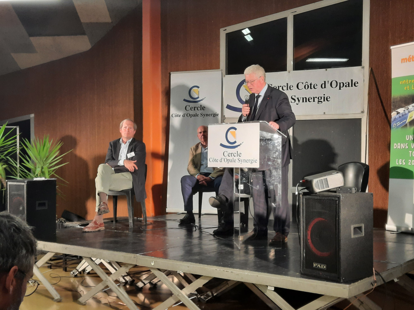 L’association Cercle Opale Synergie a présenté trois projets d’envergure qui pourraient redynamiser Boulogne-sur-Mer. © Aletheia Press/L.Péron)