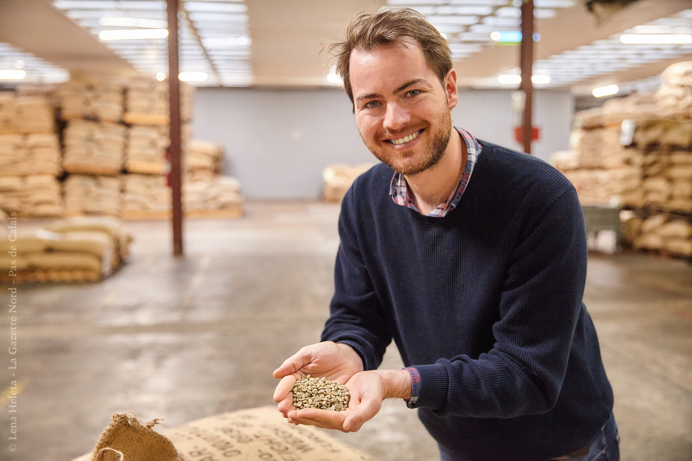 Edgar Meauxsoone, en charge de la digitalisation et des projets chez Meo. © Lena Heleta