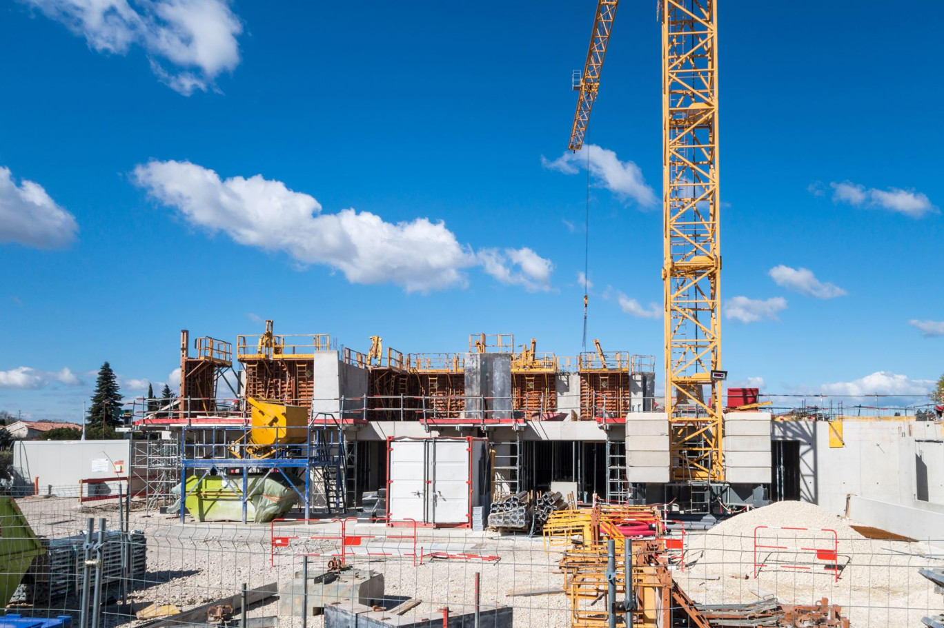 En 2022, le secteur de la construction a connu une baisse des mises en chantier. © Pictures news