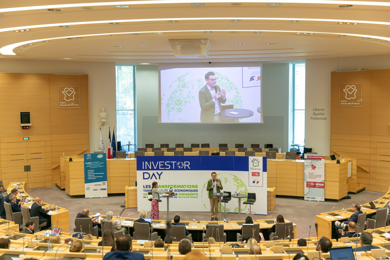 La 3ème édition de l'Investor Day a eu lieu au siège de Région, le 10 octobre dernier. © Région Hauts-de-France