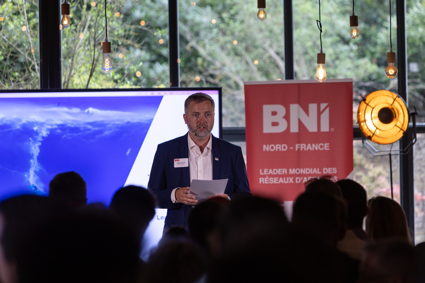 Jonathan Bailleul, directeur général de BNI (Business Network International) Nord. © BNI Nord