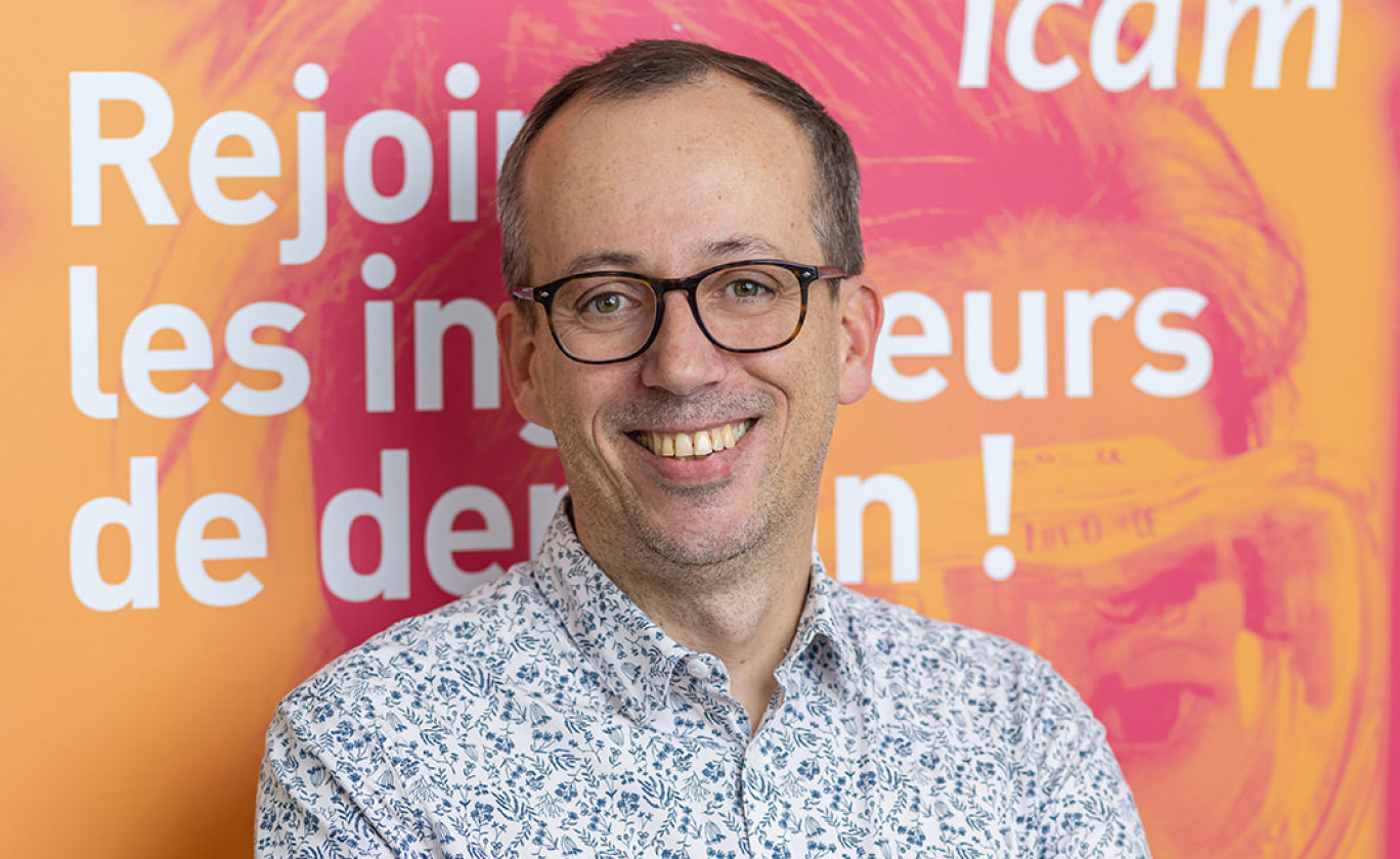Johann Léost a été nommé directeur de l’Icam Lille. 