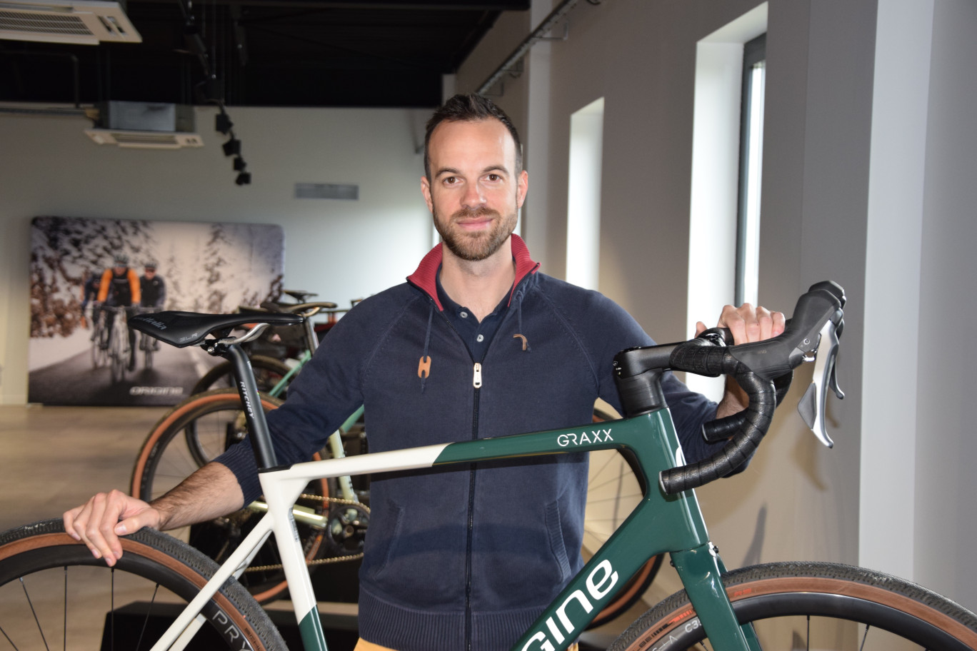 Rémi Lefèvre, co-fondateur de la société Origine Cycles.