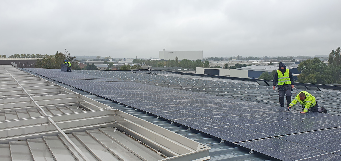 Galloo investit 4 millions d'euros dans l'extension de son parc solaire. © Galloo