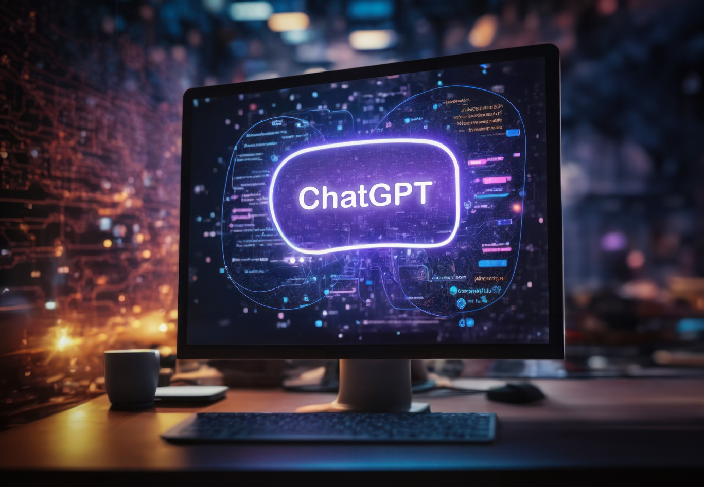 Chat GPT, symbole de la révolution de l'IA générative.