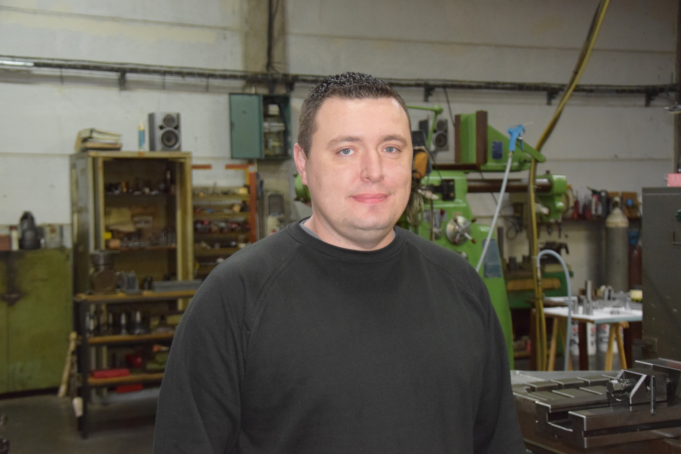 Vincent Rollez, nouveau dirigeant de l’entreprise Usinage Services (anciennement Mécanique Services) installée à Douvrin.