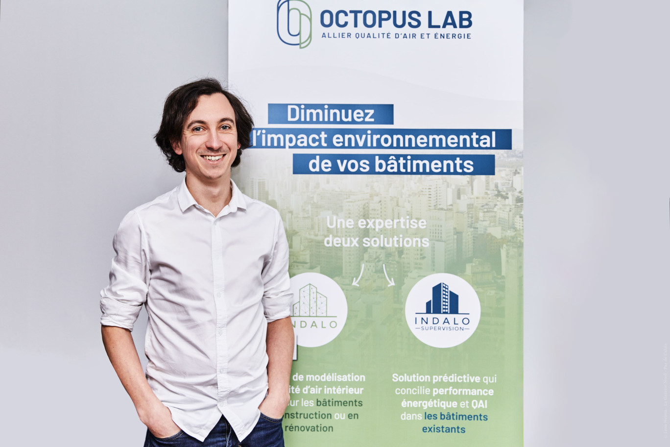 Maxence Mendez, dirigeant-fondateur d'Octopus Lab. © Lena Heleta