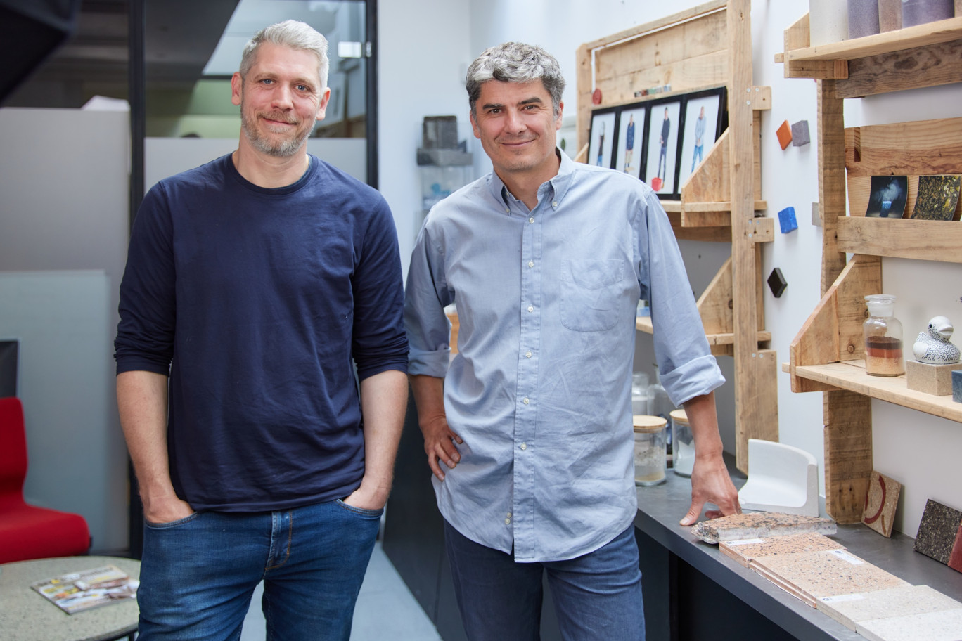 Emmanuel Denis et Espérance Fenzy, dirigeants d'Etnsisi. ©Léna Heleta