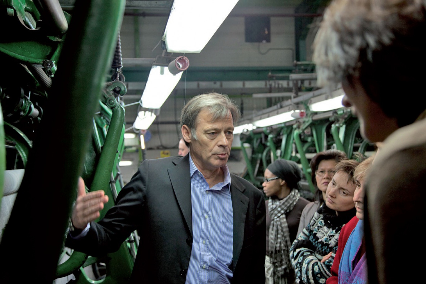 Jean-Louis Dussart, directeur général de Desseilles Laces.