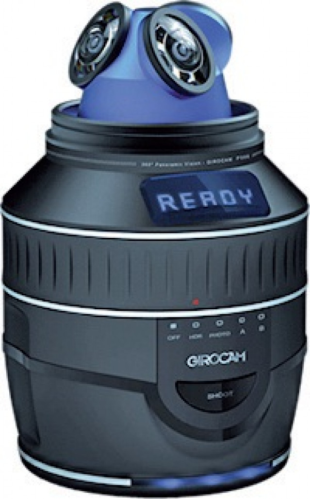 Girocam est un appareil photo 360° développé par Giroptic, avec l’accompagnement design de 3pod.
