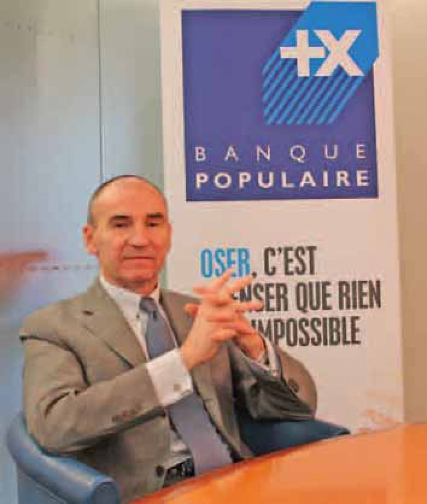 Gils Berrous, directeur général de la Banque populaire du Nord.