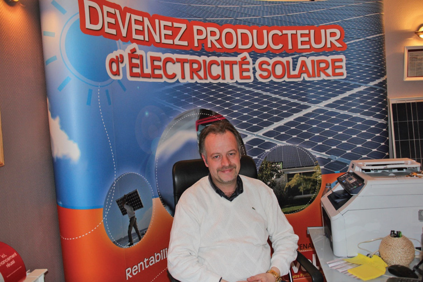 Yohann Crespel est un converti de la première heure aux énergies renouvelables et il se définit comme un amoureux du solaire.