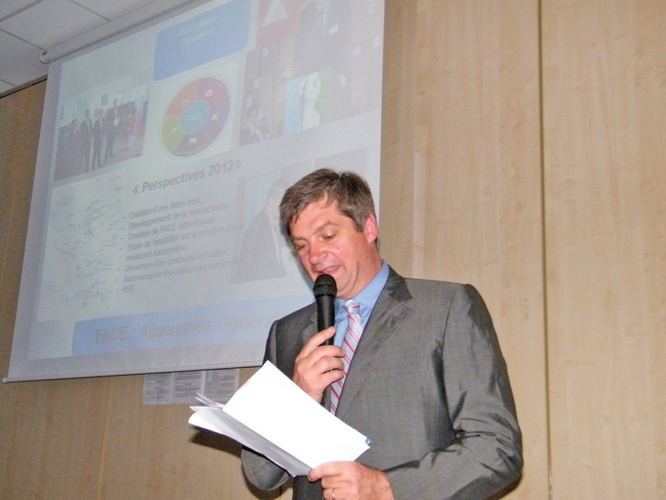Eric Lelieur, président de Face Calaisis.