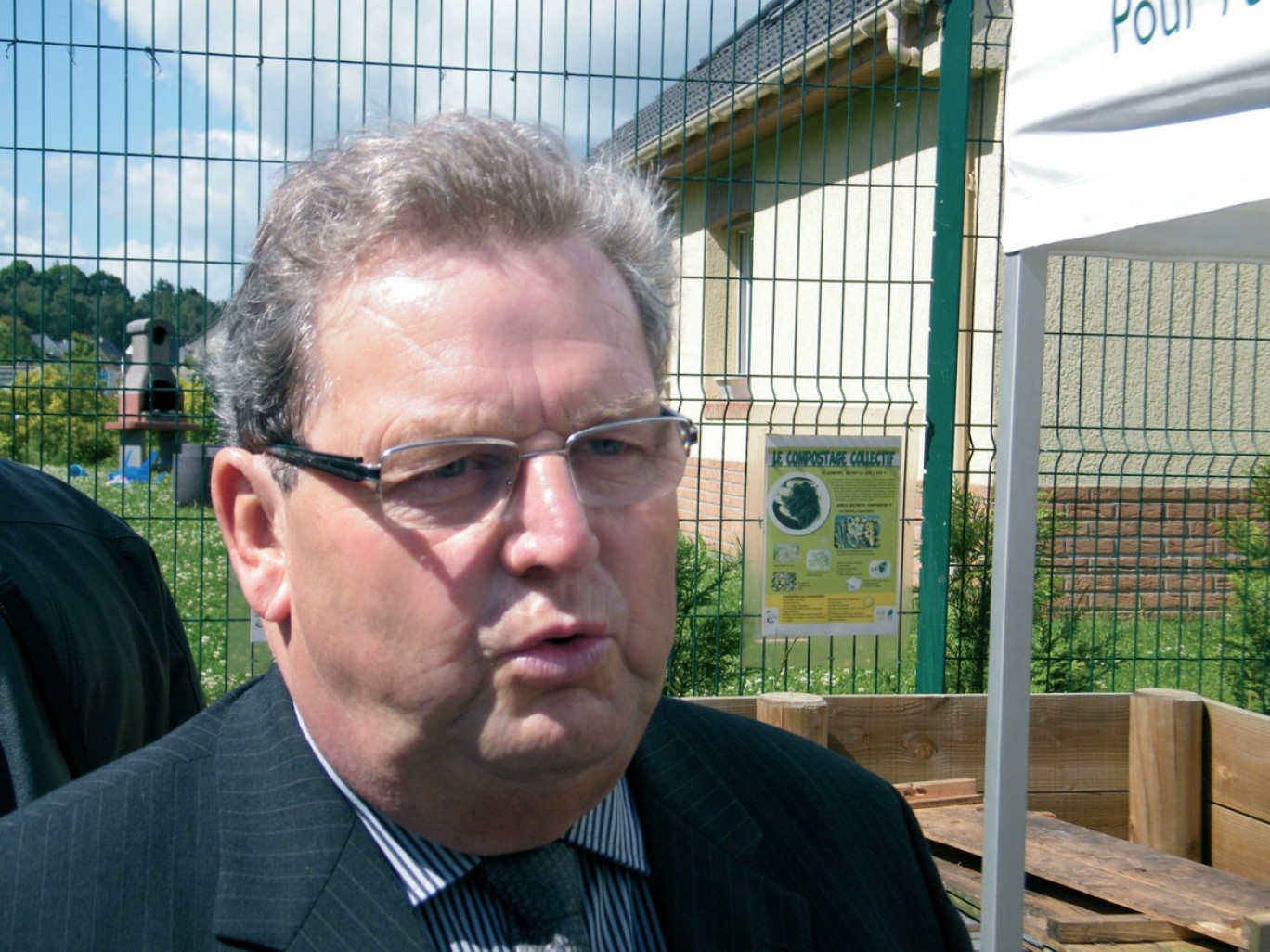 André Bonnier, président du Syndicat Mixte Lys Audomarois.