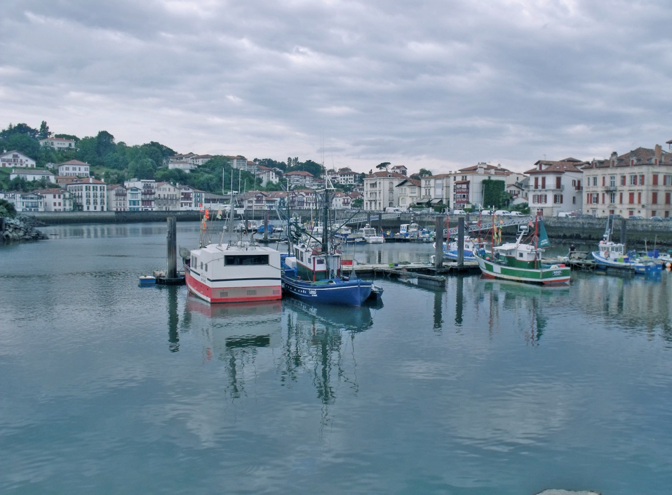 Le port de Saint-Jean-de-Luz.