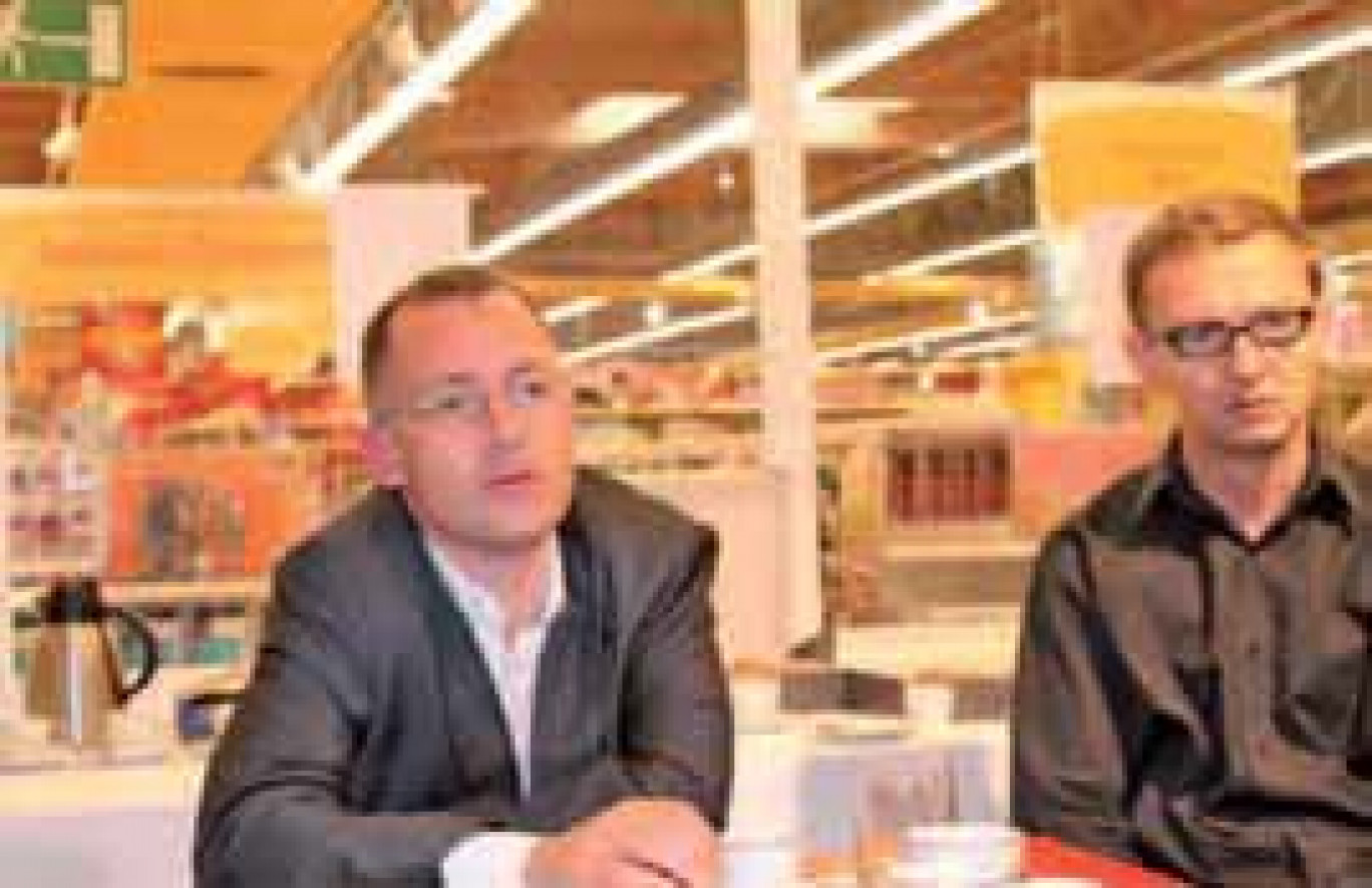 Alexandre Dupriez, directeur général de l’enseigne Picwic (à gauche) et Arnaud Delepouve, directeur marketing.
