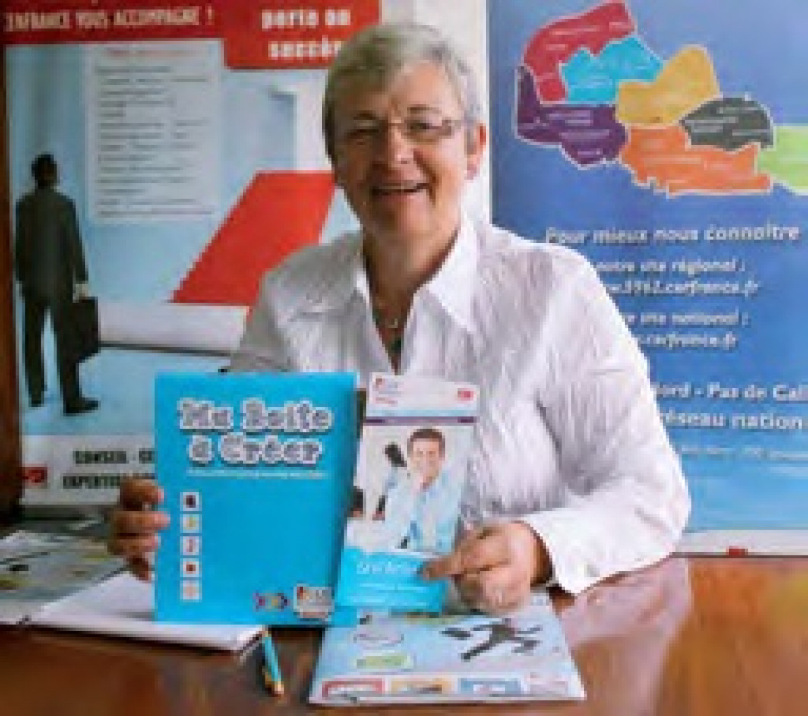 Nadine Wullens est la présidente de Cerfrance Nord-Pas-de-Calais depuis 2010.