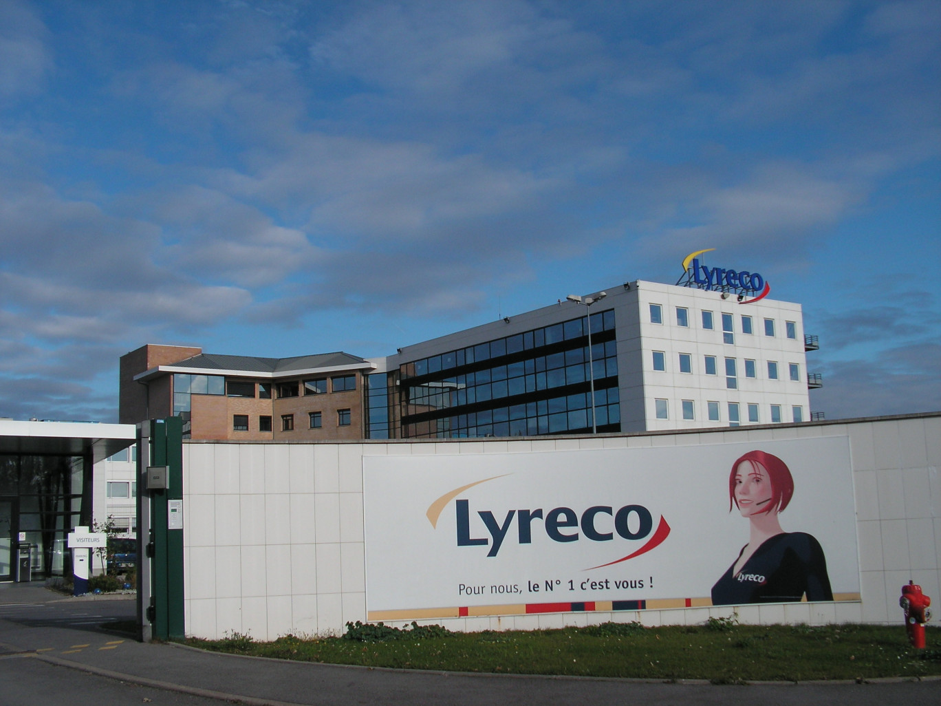 Le siège international  de Lyreco à Marly. Trois générations plus tard.