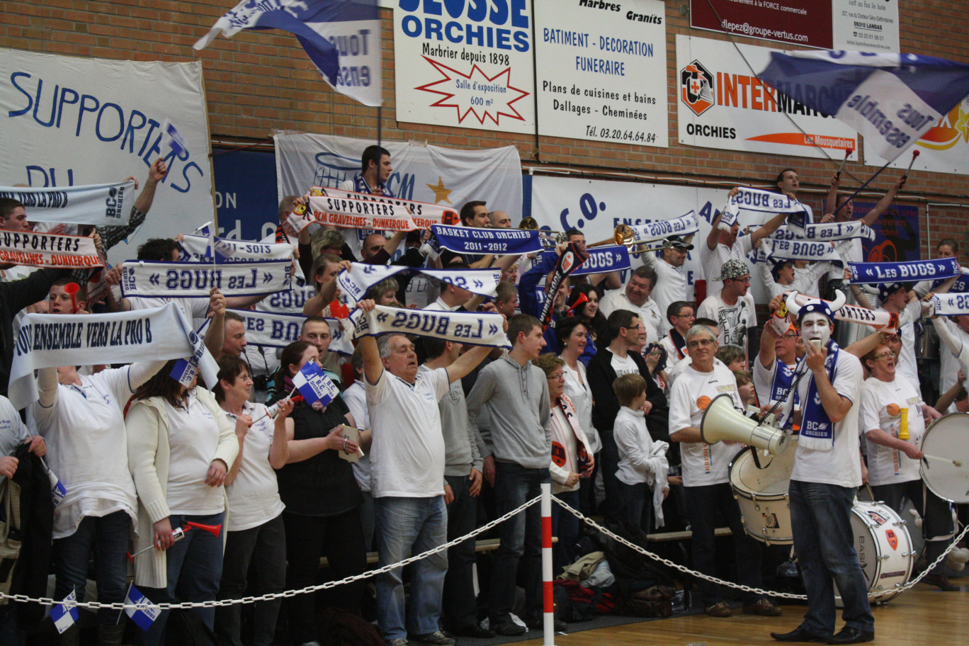 Les supporters du BCO impatients d'investir leur "chaudron" dans quelques jours.