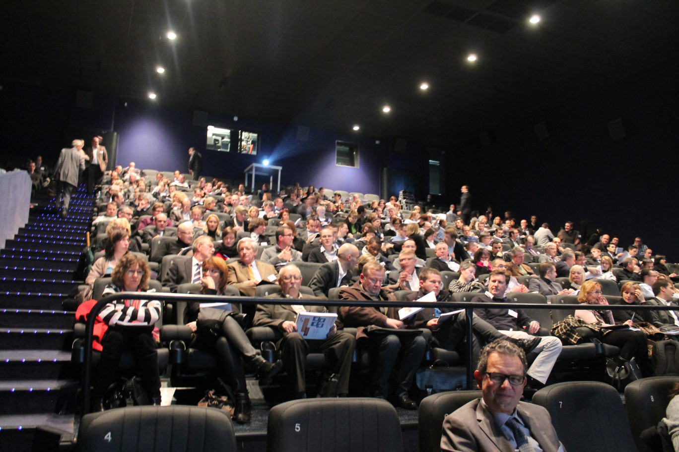 La conférence a fait le plein de la salle 22 du Kinépolis de Lomme. 