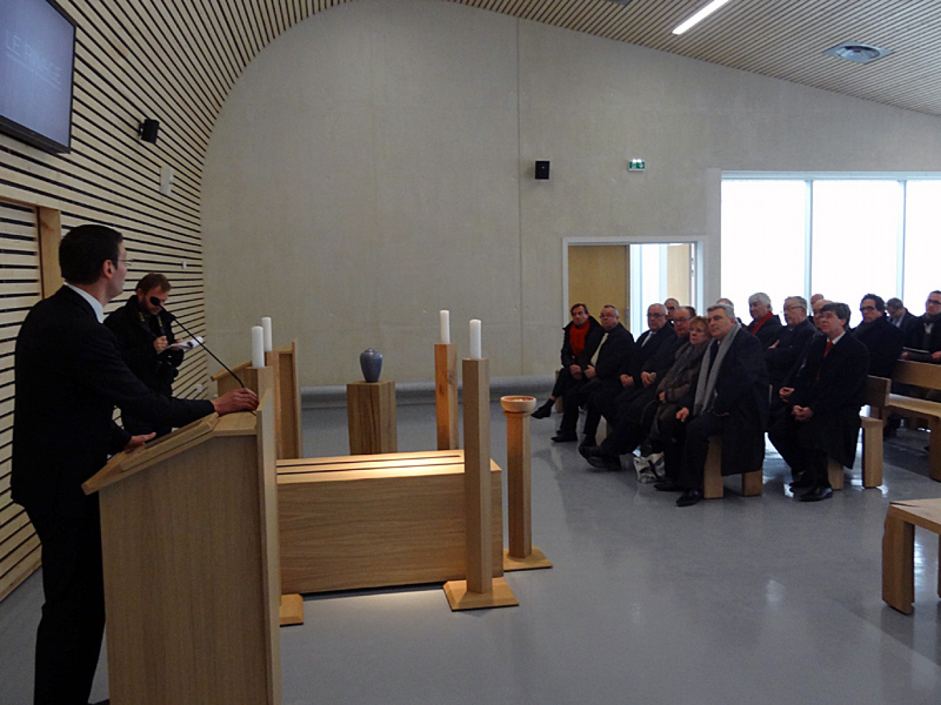Le nouveau crématorium de la Côte d'Opale est entré en service le 1er mars, en présence des élus de l'agglomération boulonnaise.