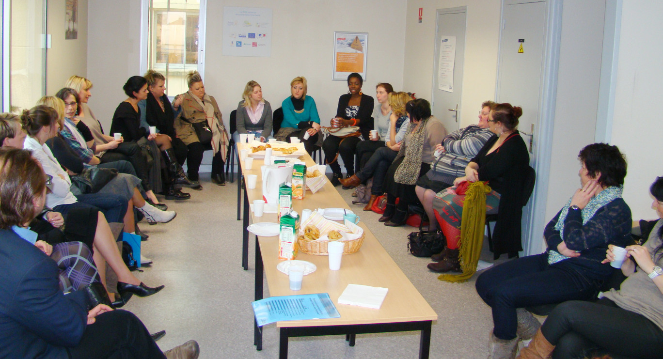 Une vingtaine de femmes chefs d’entreprises ont répondu présente à l’invitation de la BGE Haut de France.