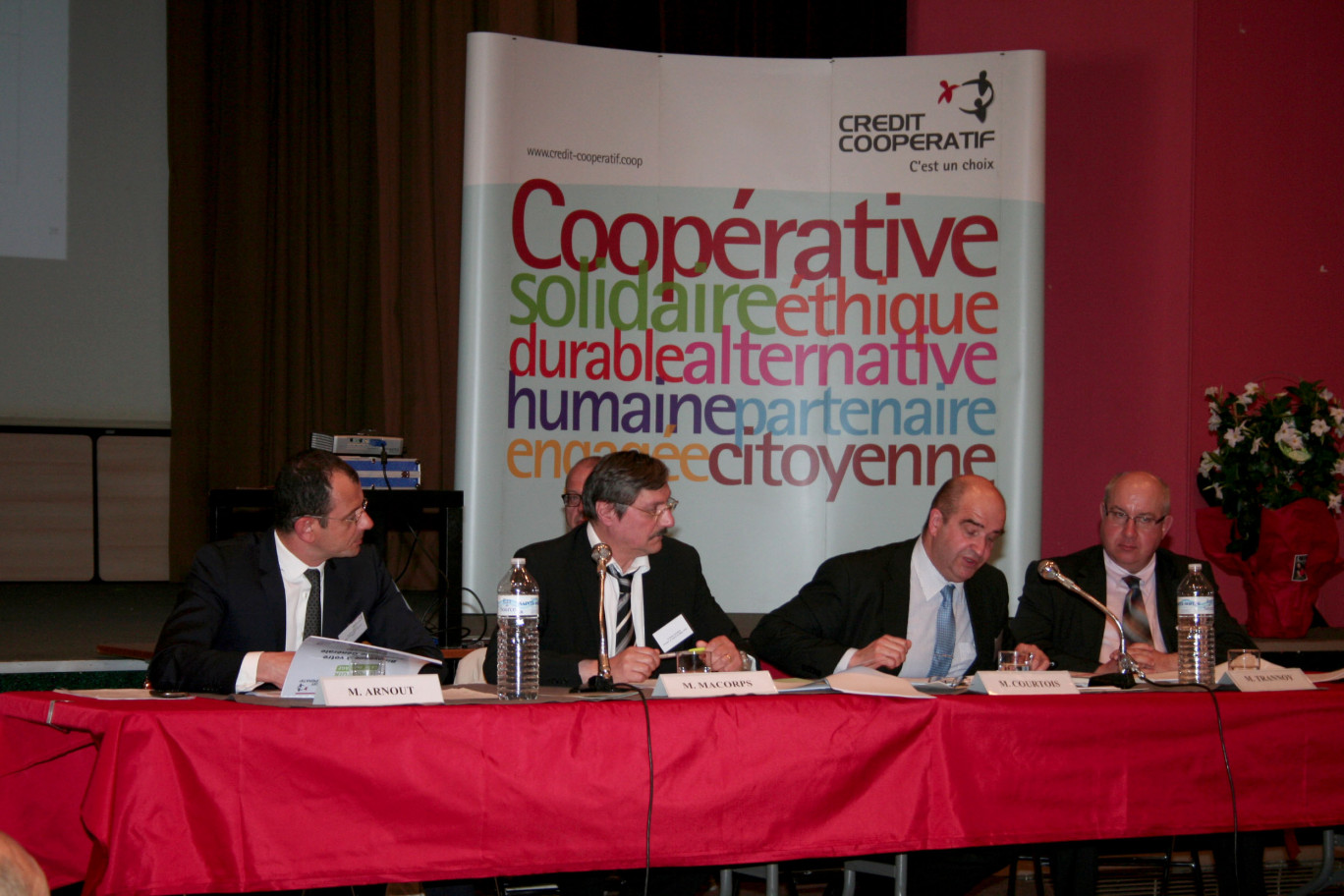 L'assemblée générale du Crédit Coopératif Nord Pas-de-Calais avait lieu la semaine dernière à la salle Jean-Nohain de Lens.