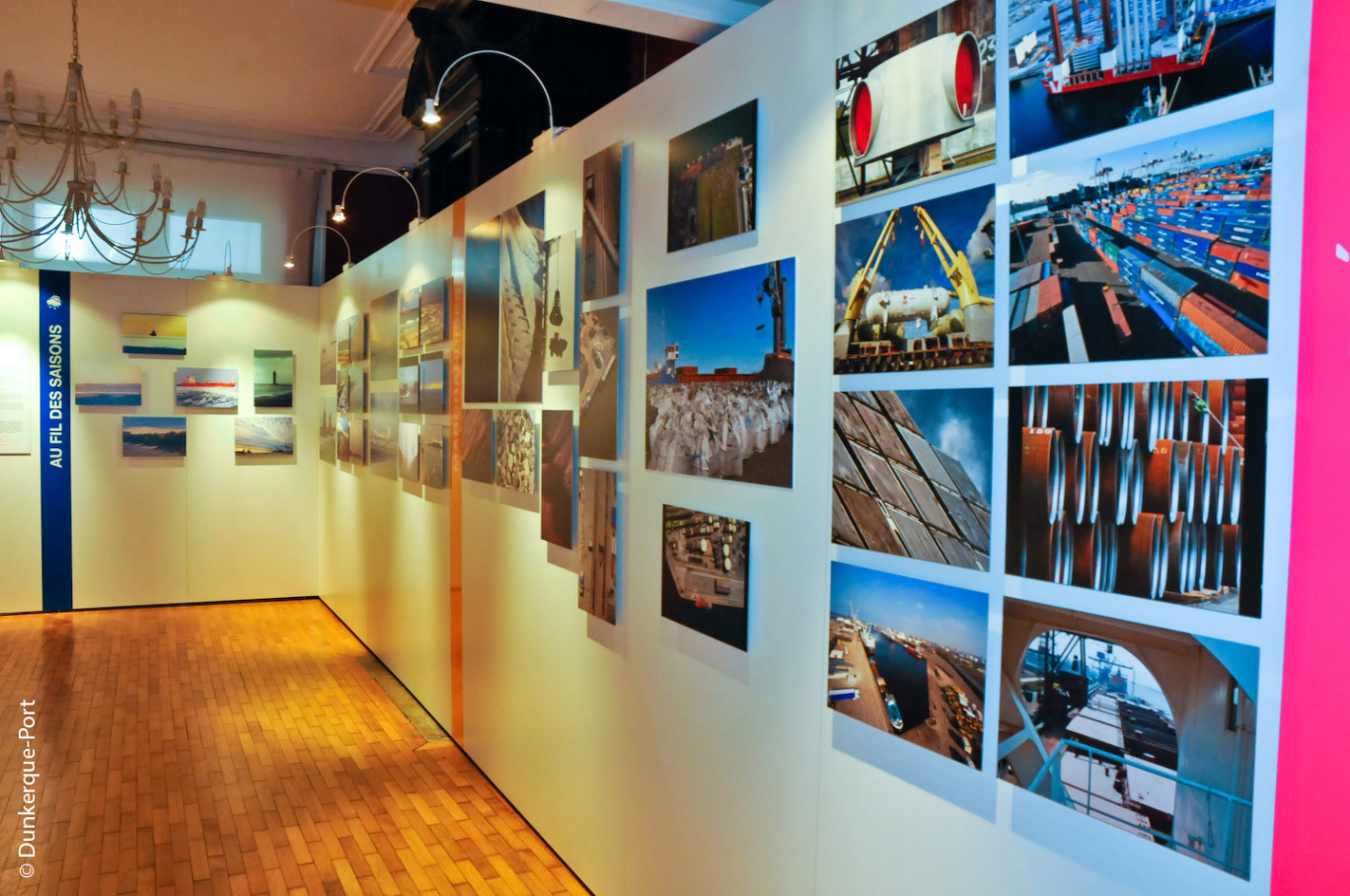 L’exposition, imaginée et conçue par le service communication de Dunkerque-Port, est composée d'une trentaine de vues originales réalisées par 9 photographes. 