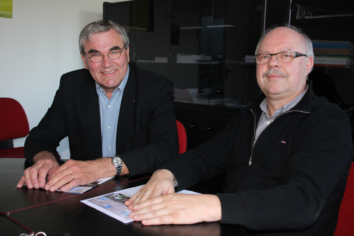 Claude Kosiada et Pierre Maerten, respectivement président et directeur d’Artois initiative, ont développé de nouveaux outils aux services des créateurs d’entreprises.  
