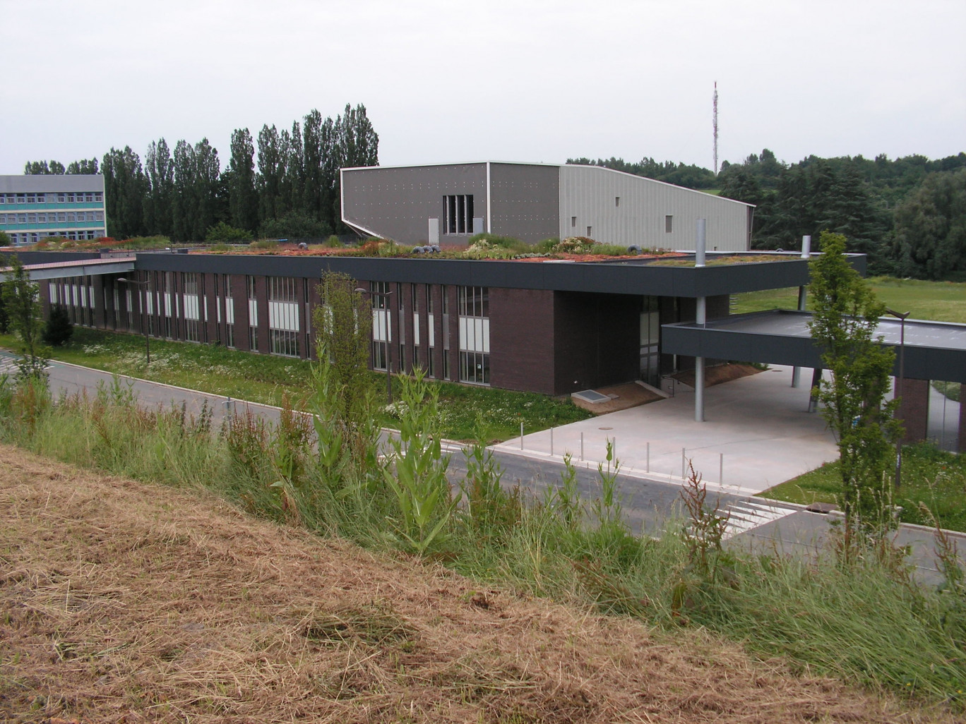 Une vue du nouveau site universitaire de Maubeuge qui est une antenne de l’Université de Valenciennes et du Hainaut Cambrésis.